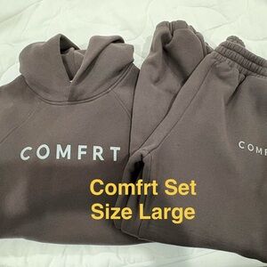 Comfrt Hoodie and Sweatpants Set - Unisex Large